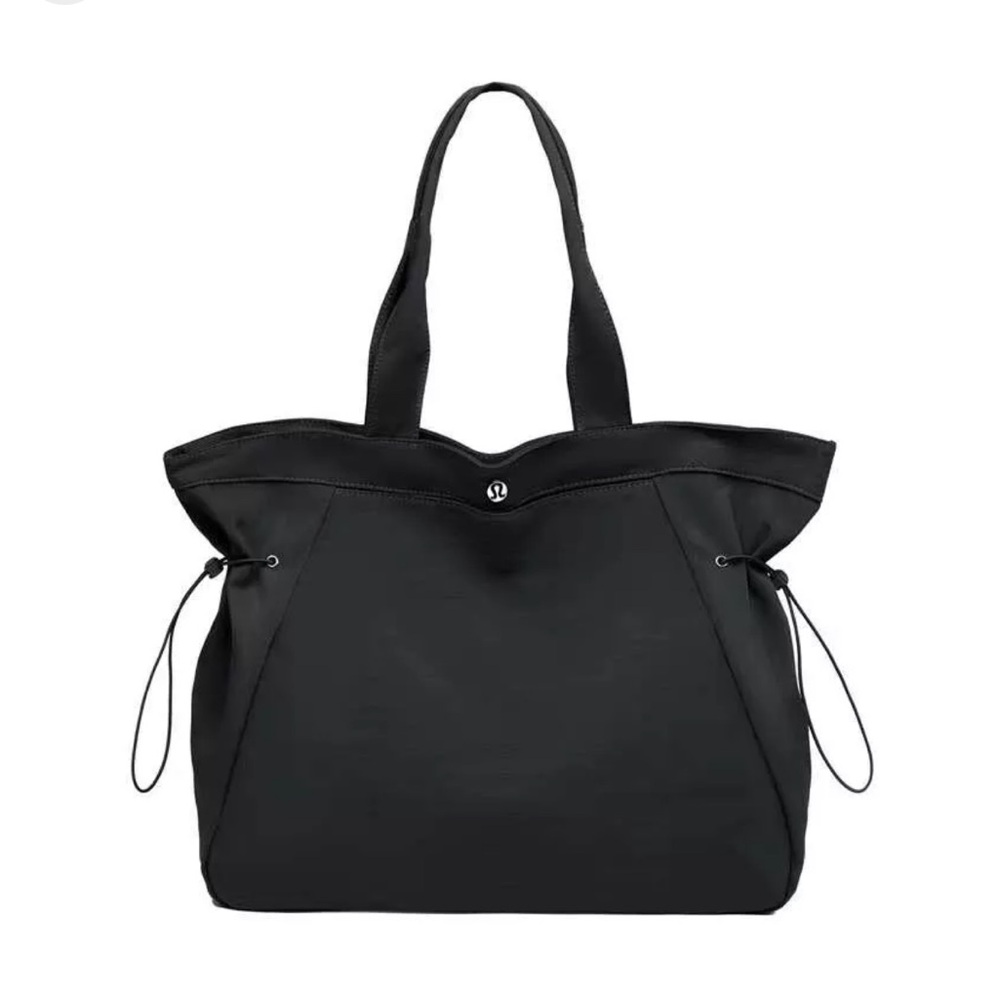 Lululemon Athletica Lululemon Side-Cinch Shopper Bag 18L Black